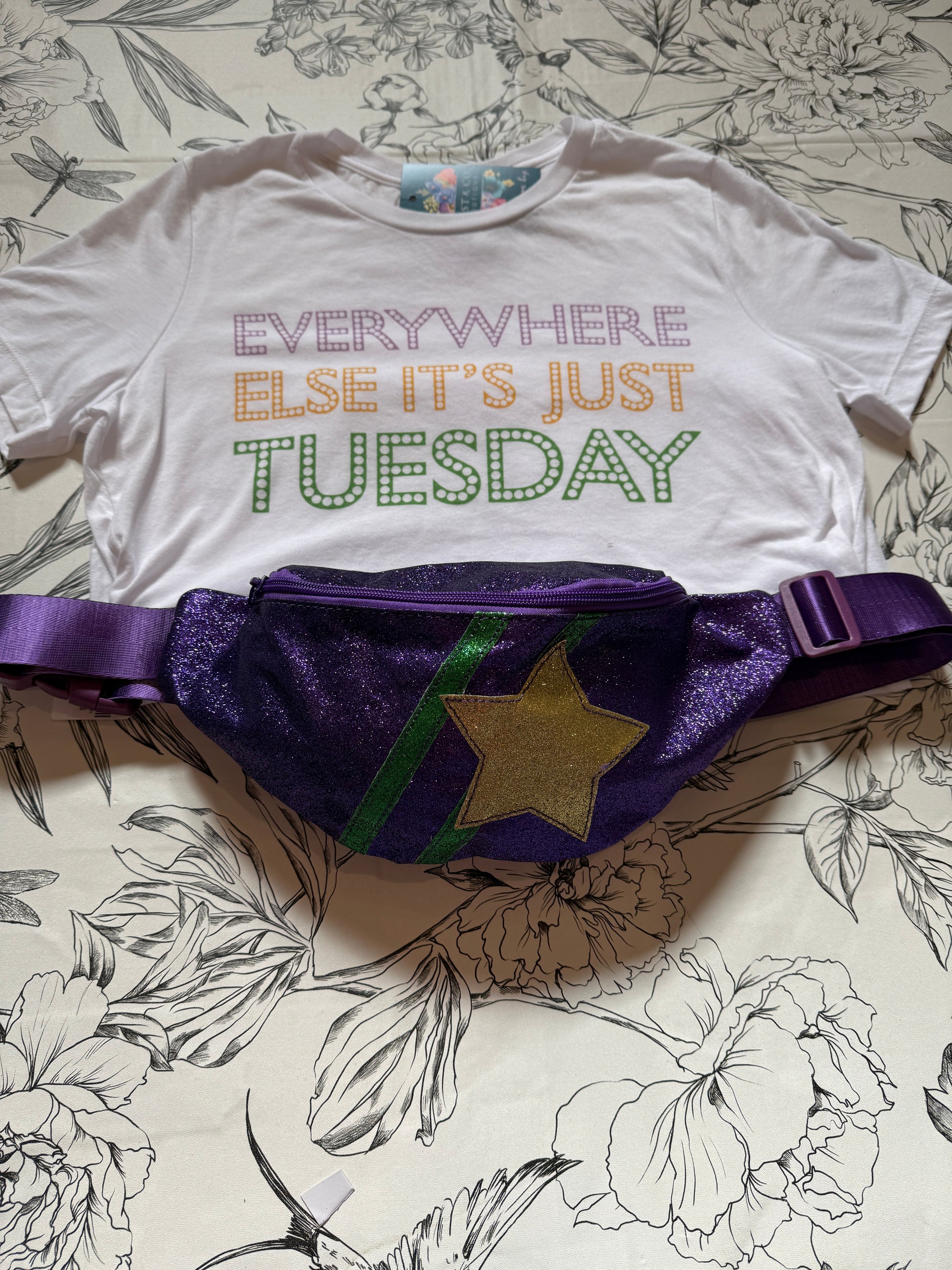 Mardi Gras Star Fanny Pack - Best & Co. Boutique