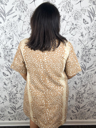 Doe & Denim Collared Mini Dress