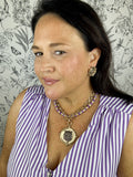 Tiger Head Coin Necklace