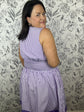Purple Playbook Striped Mini Dress