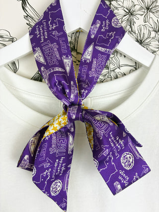 Official LSU TWILLY SCARF VICTORY LAP