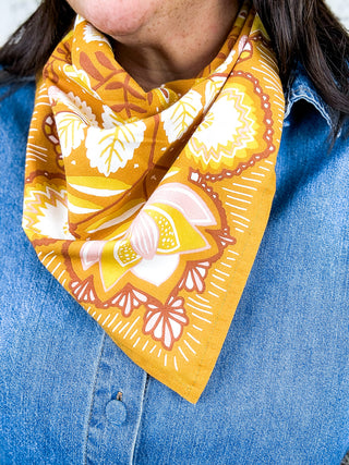 Tawny Wild Rag Bandana Scarf | 22"