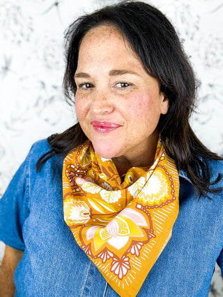 Tawny Wild Rag Bandana Scarf | 22"