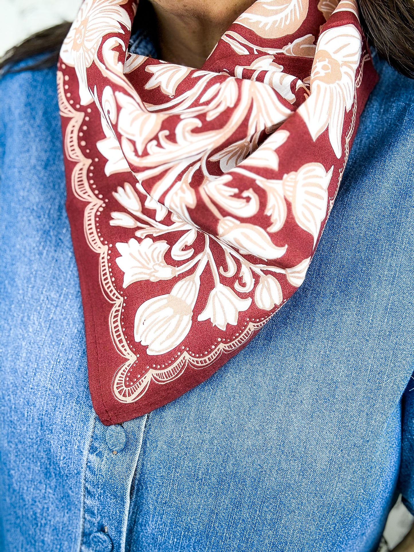 Agatha Wild Rag Bandana Scarf | 22"