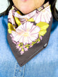 Violet Wild Rag Bandana Scarf | 22"