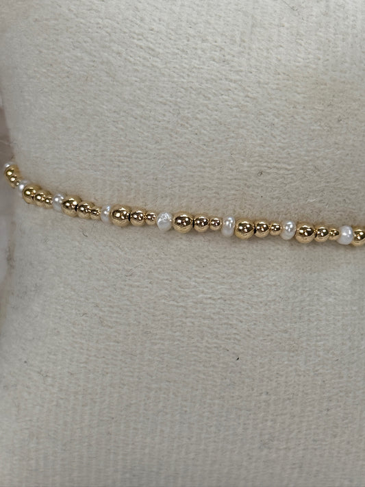 Jolie | Gold/Pearl 6.5"