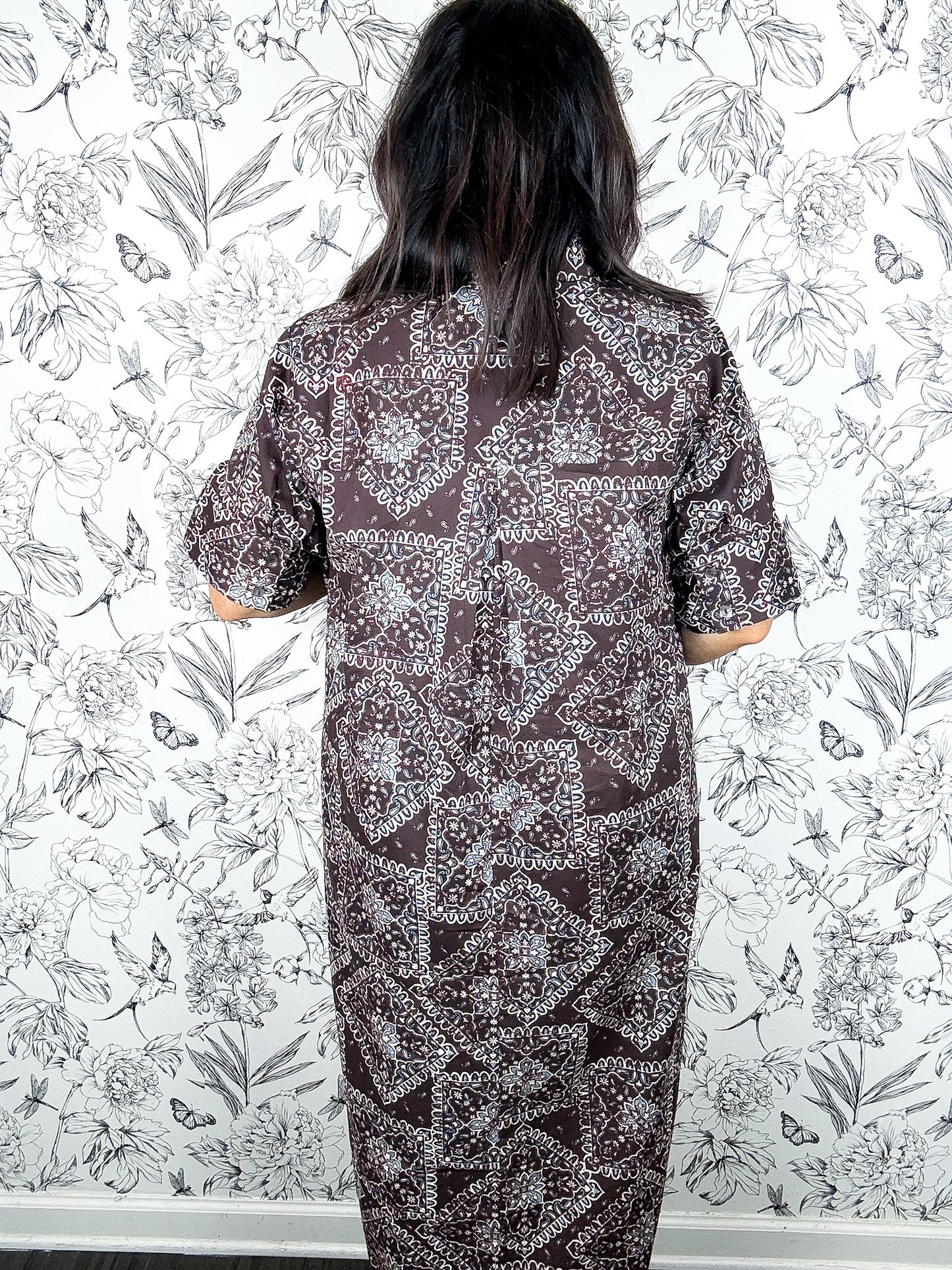 Bandana Trail Midi Dress