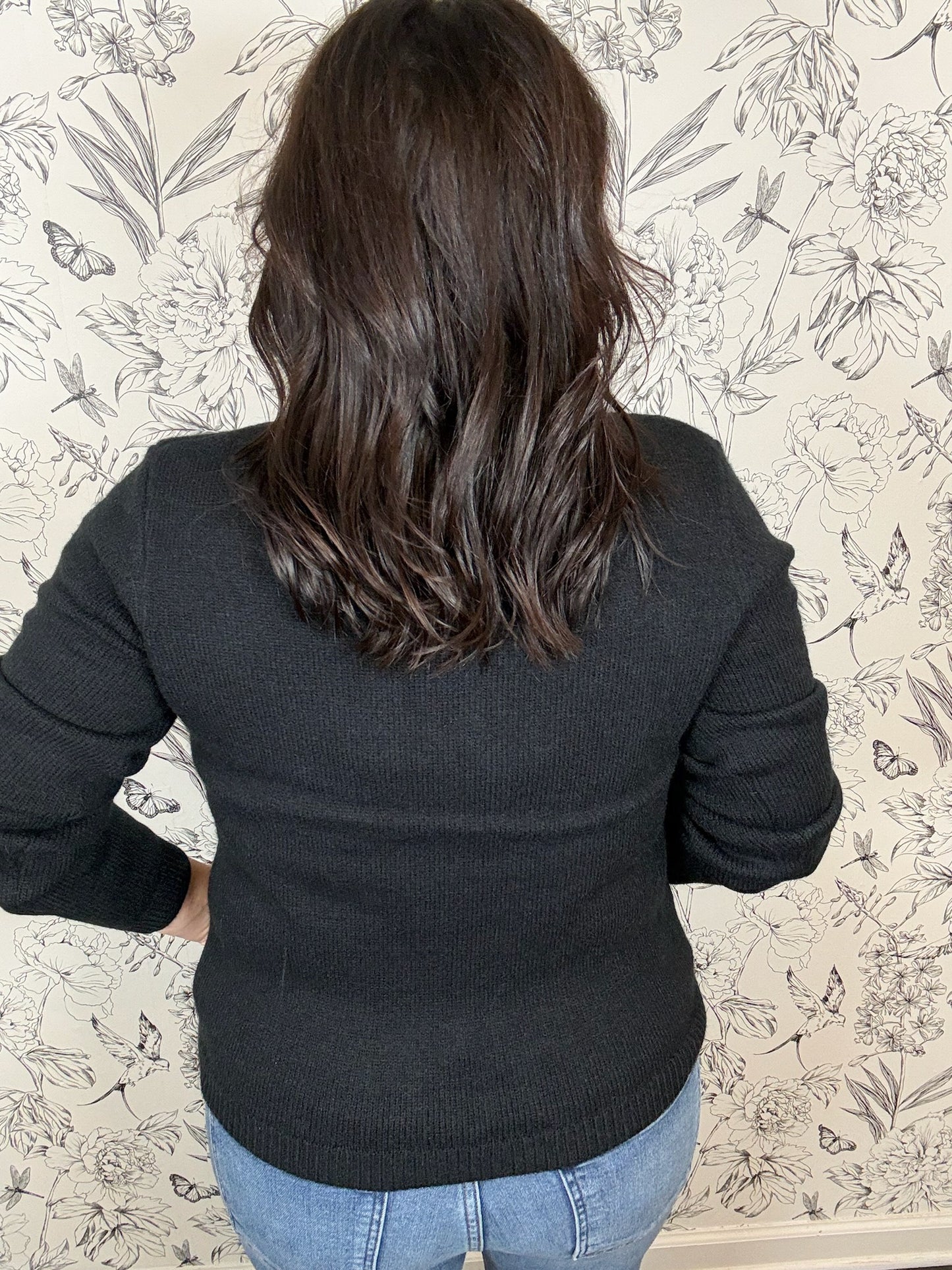 Bow'd and Brilliant Sweater