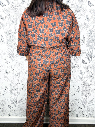 Burnished Butterfly Blouse