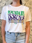 Boundary Issues Mardi Gras Tee - Best & Co. Boutique