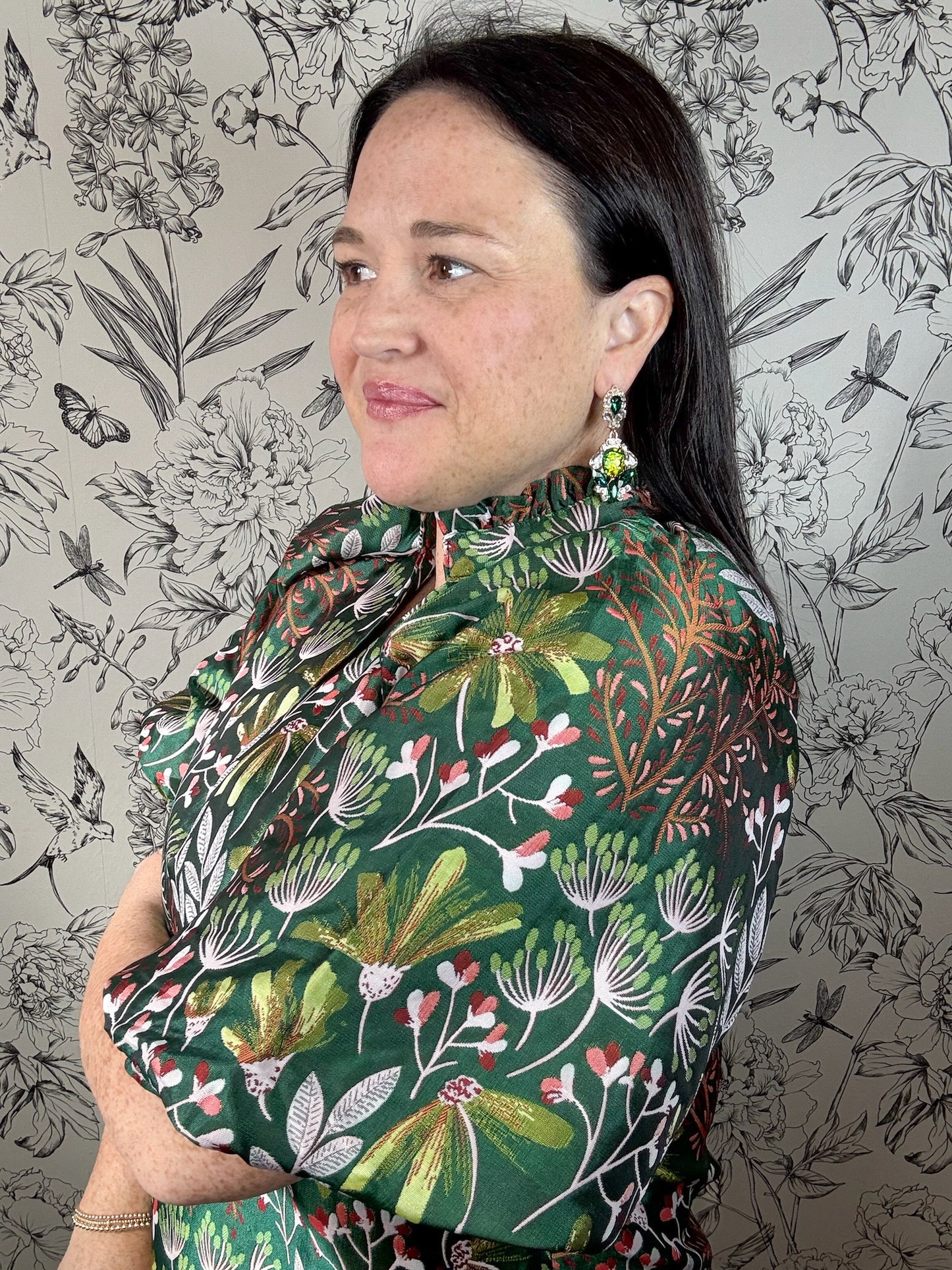 Garden Society Shift Dress - Best & Co. Boutique