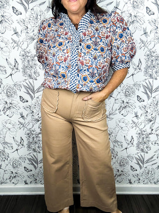Harvest Scallop Trousers