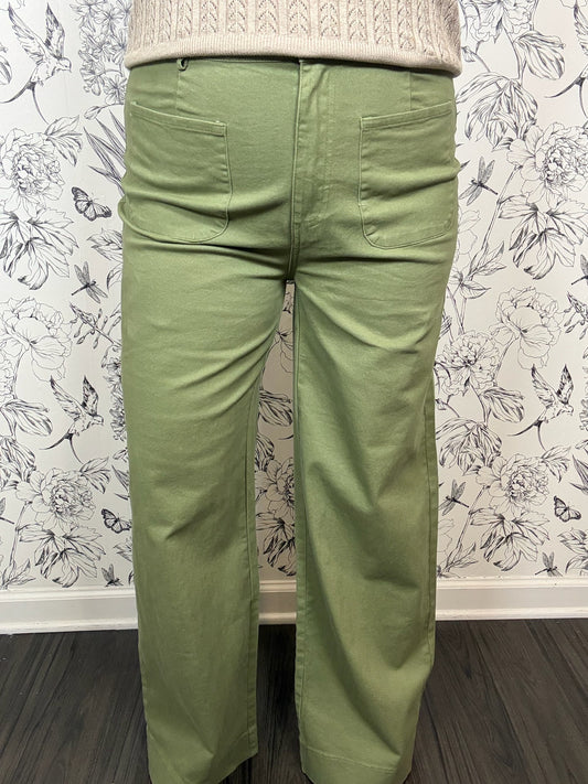 Everyday Olive Trouser