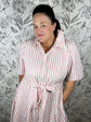 Sweet Escape Shirt Dress in Curvy
