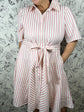 Sweet Escape Shirt Dress in Curvy