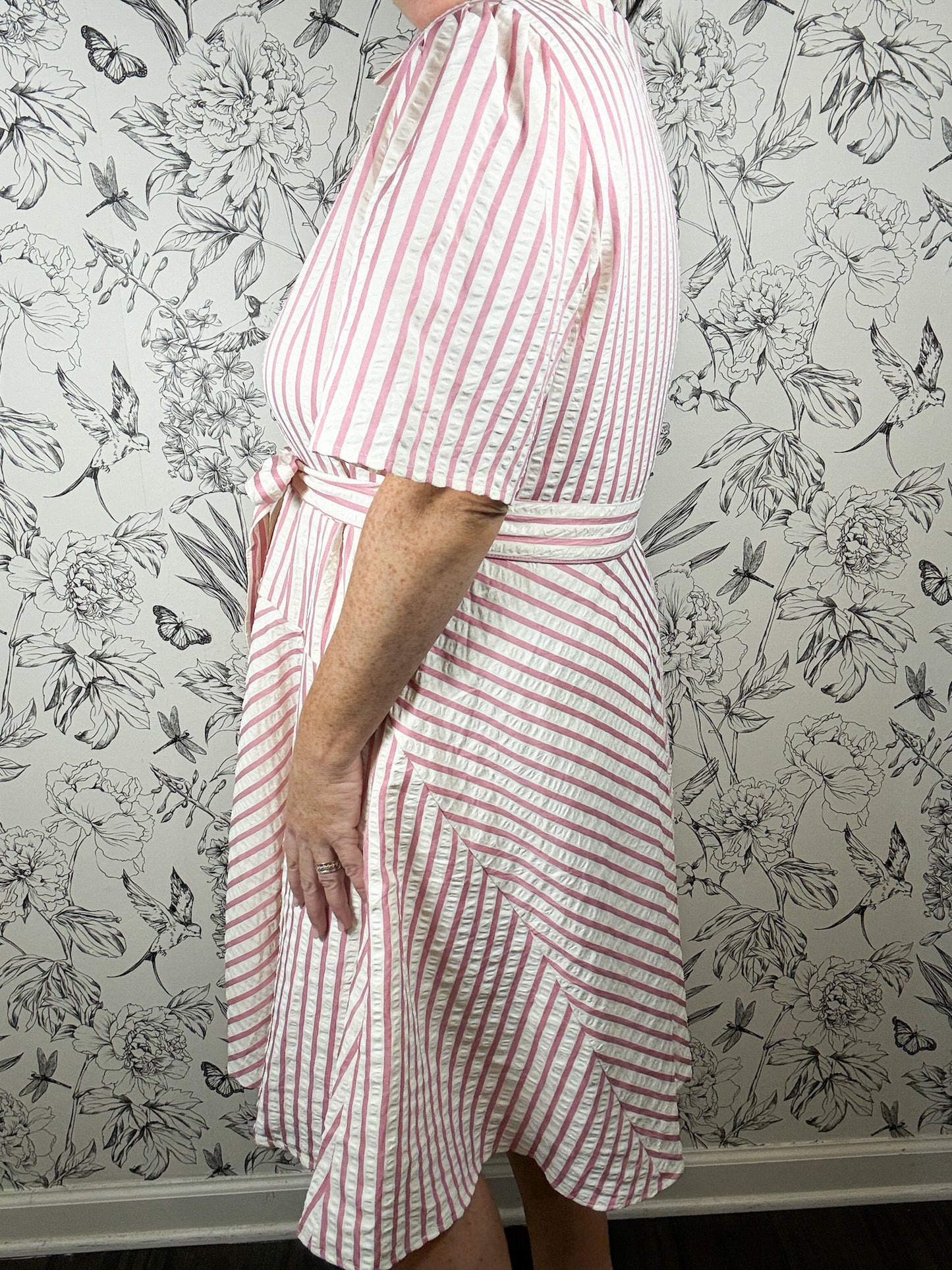 Sweet Escape Shirt Dress in Curvy
