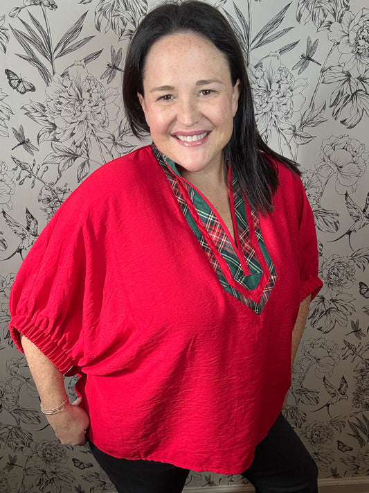 Tartan Tidings in Curvy - Best & Co. Boutique