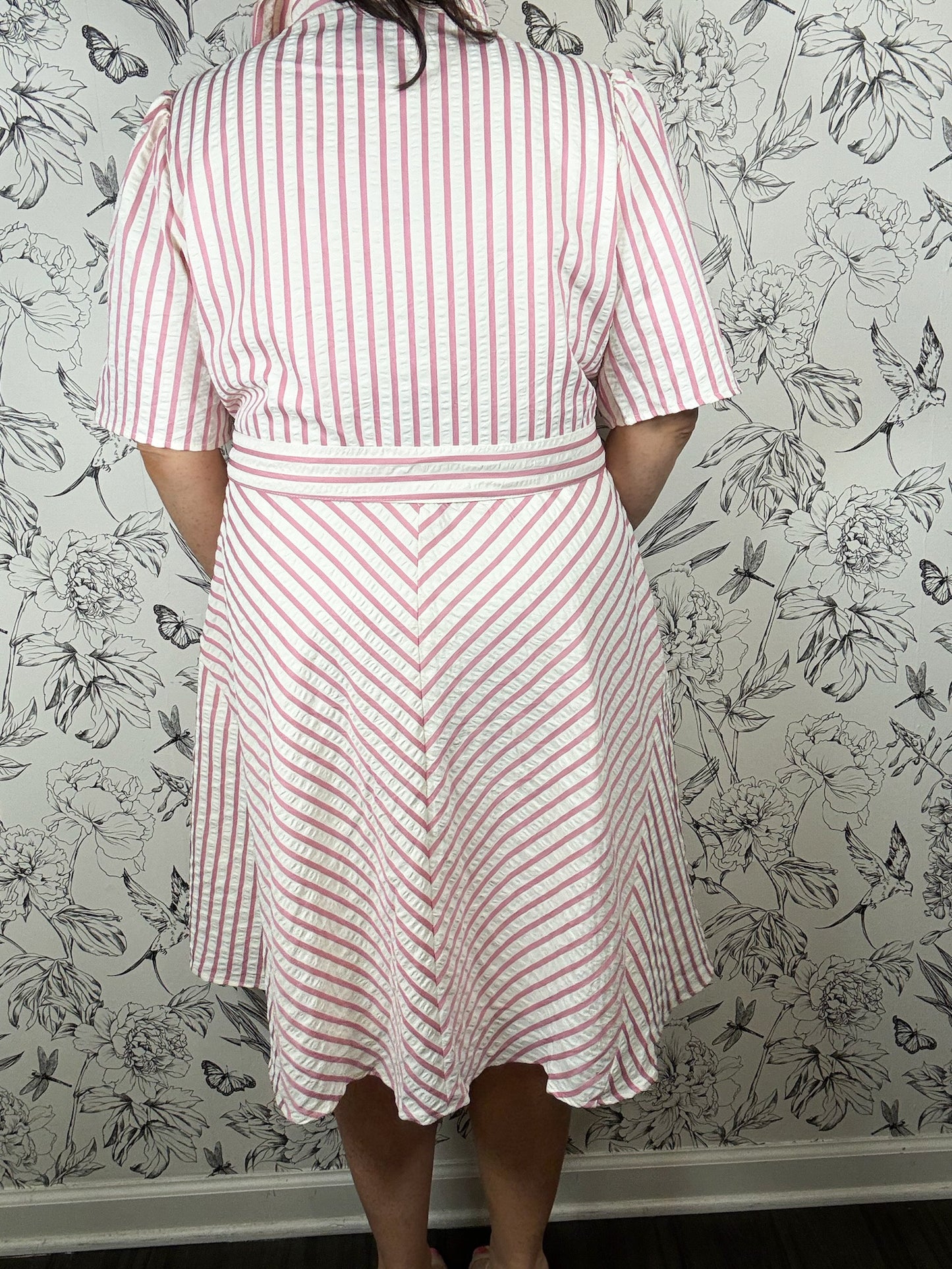 Sweet Escape Shirt Dress in Curvy