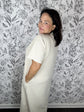 Latte Soft-Knit Lounge Midi Dress
