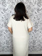 Latte Soft-Knit Lounge Midi Dress