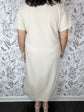 Latte Soft-Knit Lounge Midi Dress