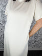 Latte Soft-Knit Lounge Midi Dress