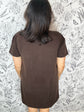 Espresso Ease Pocket Mini Dress