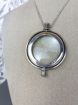 Silver Linings Magnifying Necklace