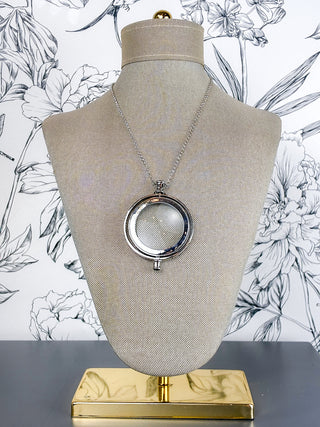 Silver Linings Magnifying Necklace