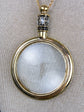 Gilded Glass Magnifying Necklace