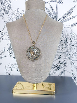 Prayerful Heart Magnifying Necklace
