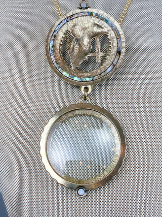 Prayerful Heart Magnifying Necklace
