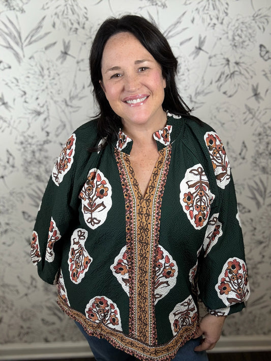 Autumn Grove Tunic Curvy