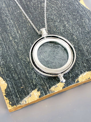 Silver Linings Magnifying Necklace