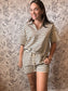 Charcoal Lines Top