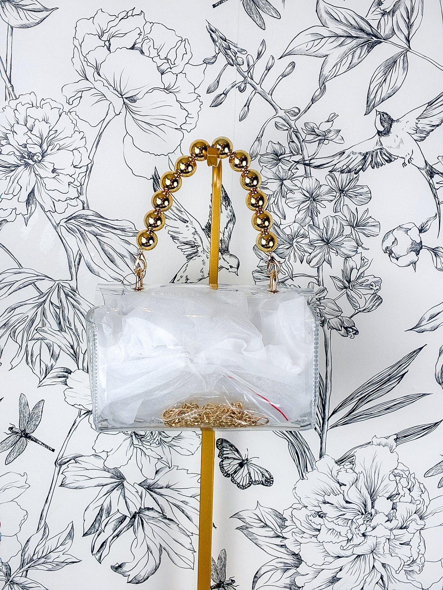 The Golden Touch Clear Stadium Bag