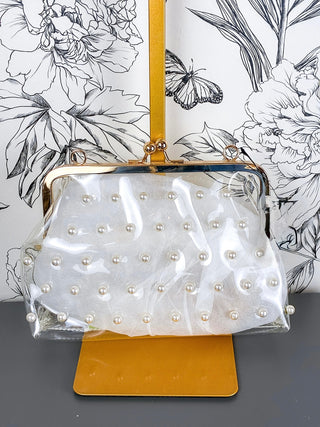 Pearl Shine Clear Crossbody