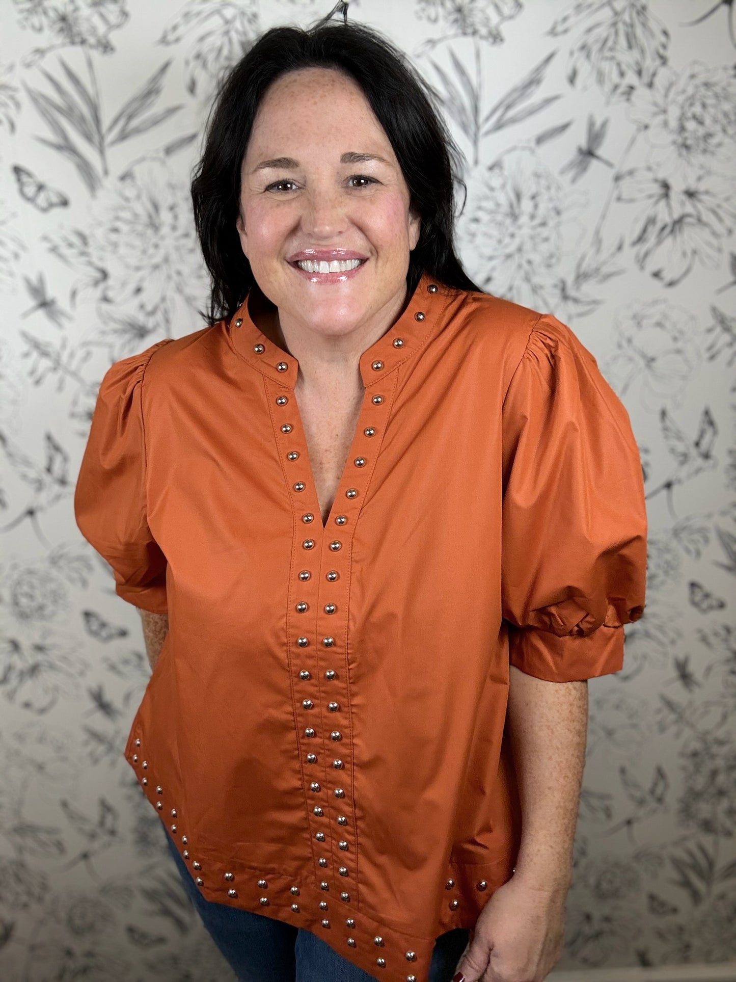 Autumn Studs in Curvy