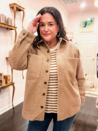 All Day Poodle Knit Jacket
