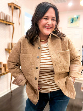 All Day Poodle Knit Jacket