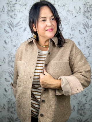 All Day Poodle Knit Jacket