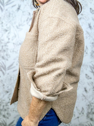 All Day Poodle Knit Jacket