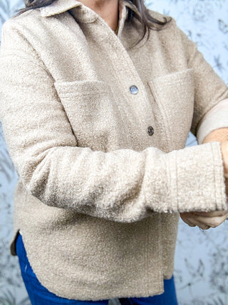 All Day Poodle Knit Jacket