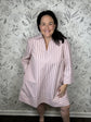 Chocoberry Swing Dress