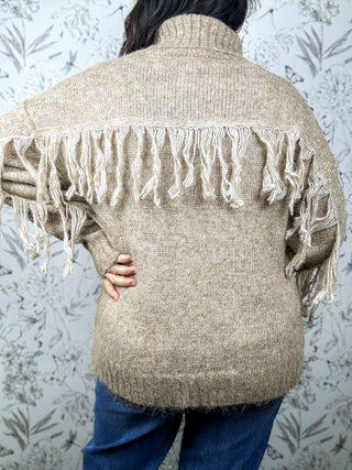 Bohemian Fringe Sweater