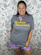 Kiffin Orgeron Tee | Gray