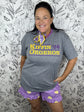 Kiffin Orgeron Tee | Gray