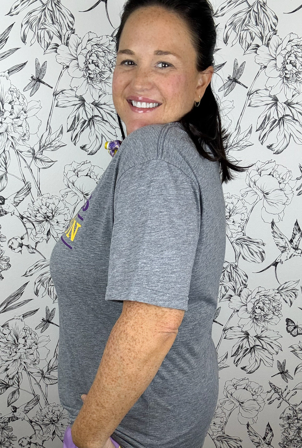 Kiffin Orgeron Tee | Gray