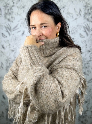 Bohemian Fringe Sweater