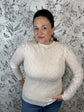 Winter Haze Lace Top